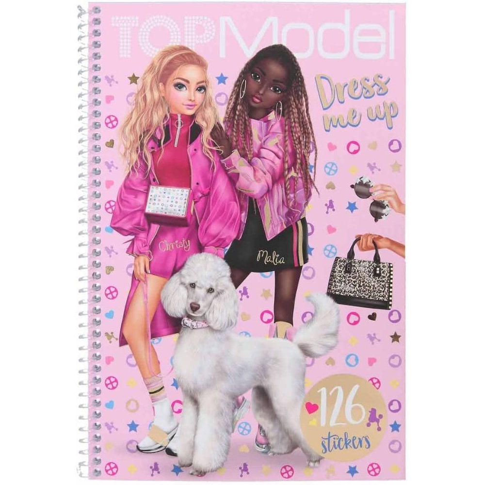 TOPModel Dress Me Up Stickerbook POPSTAR